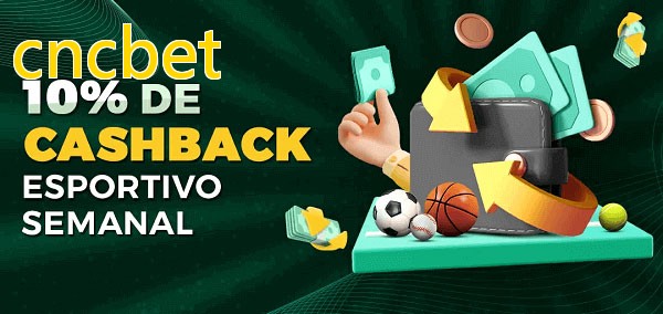 10% de bônus de cashback na cncbet